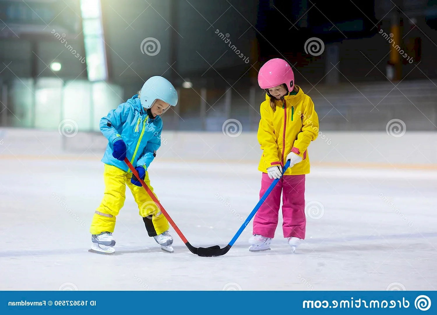Дети хоккей в движении
