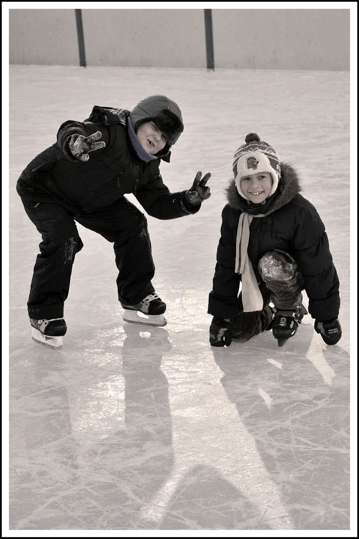 Дети на льду