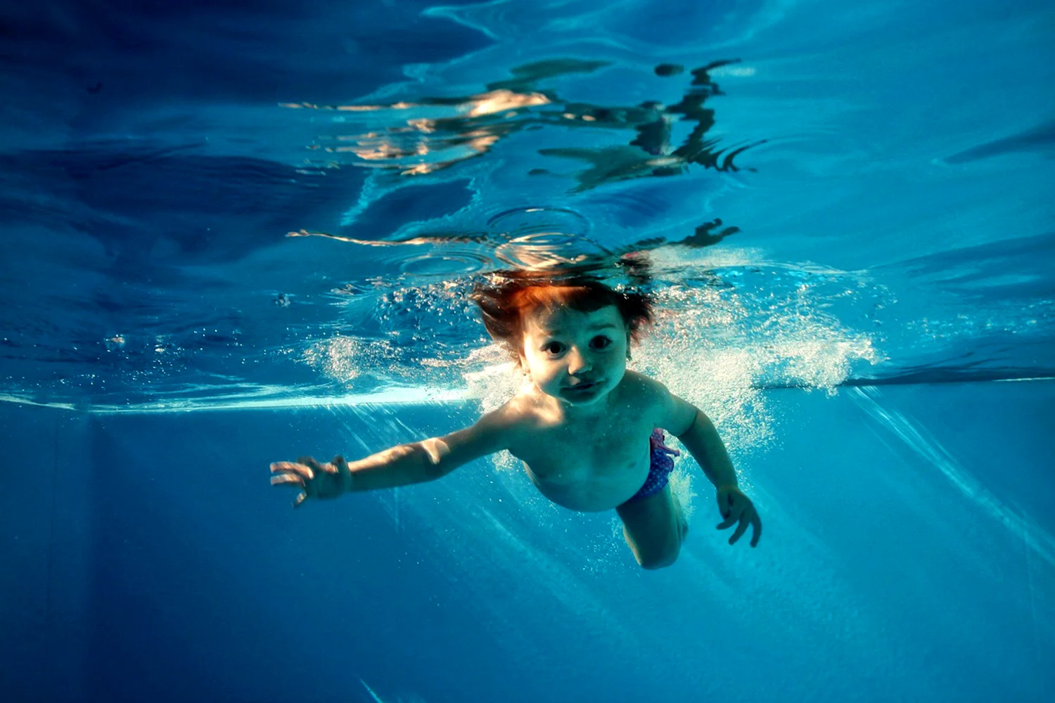 Дети под водой
