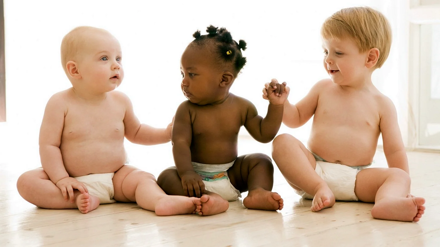 Дети разных рас