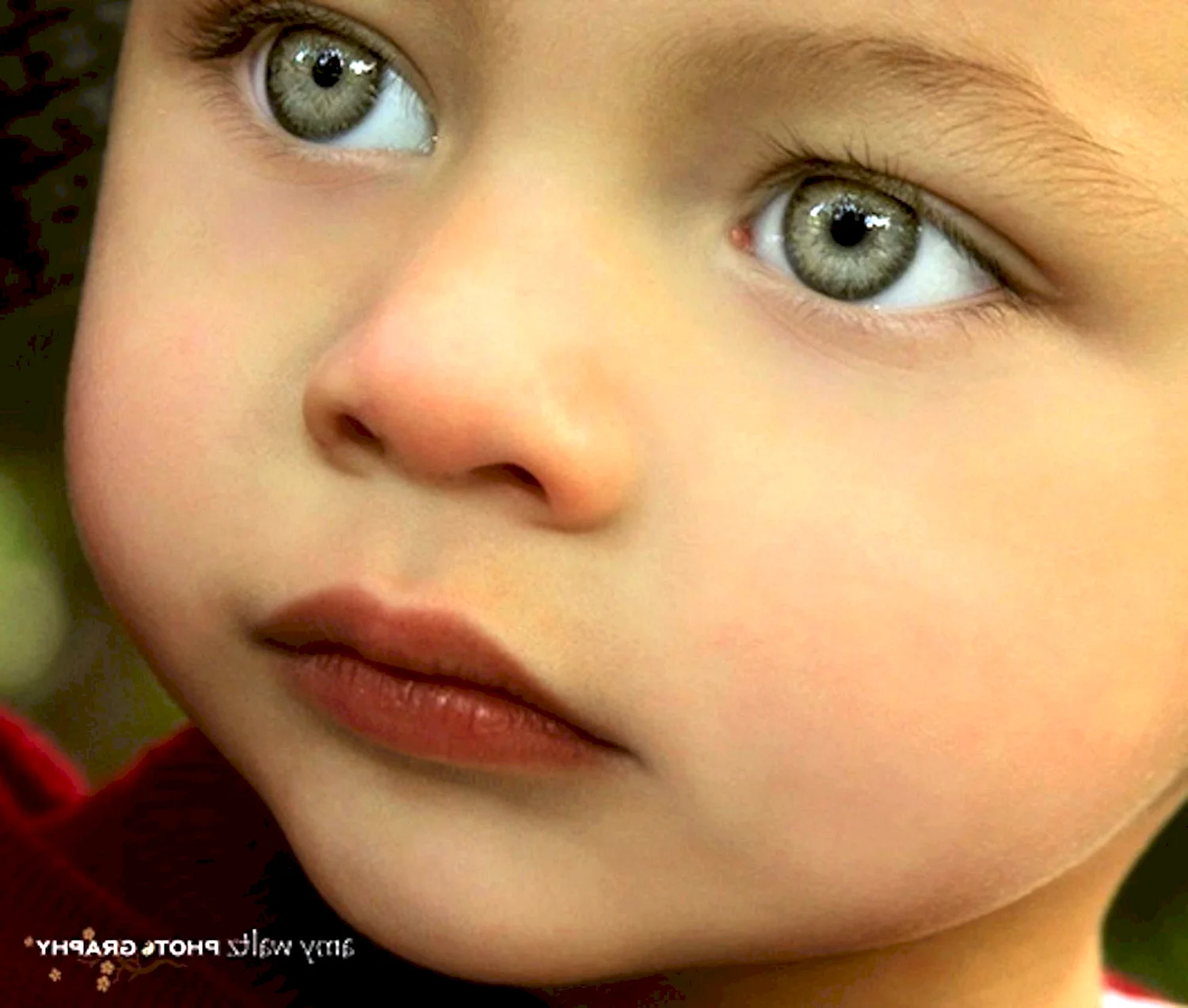 Дети с зелеными глазами
