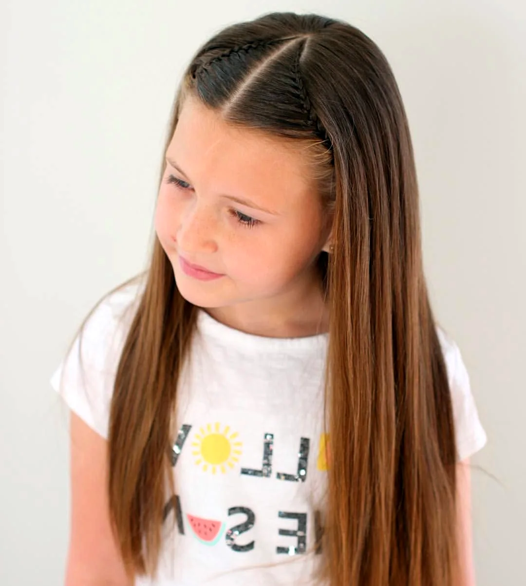 Детские стрижки девочке на длинные волосы
