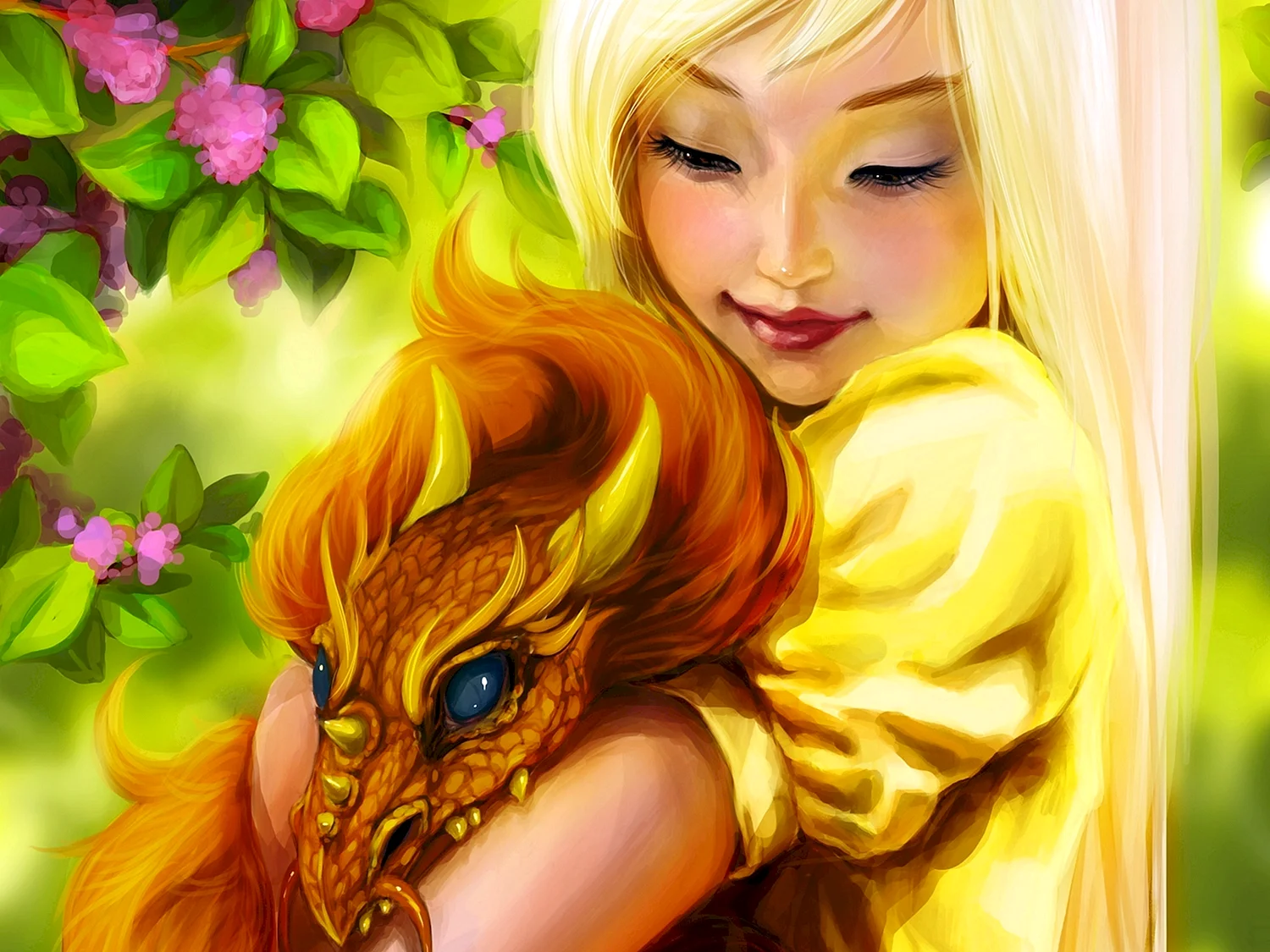 Девочка и дракон