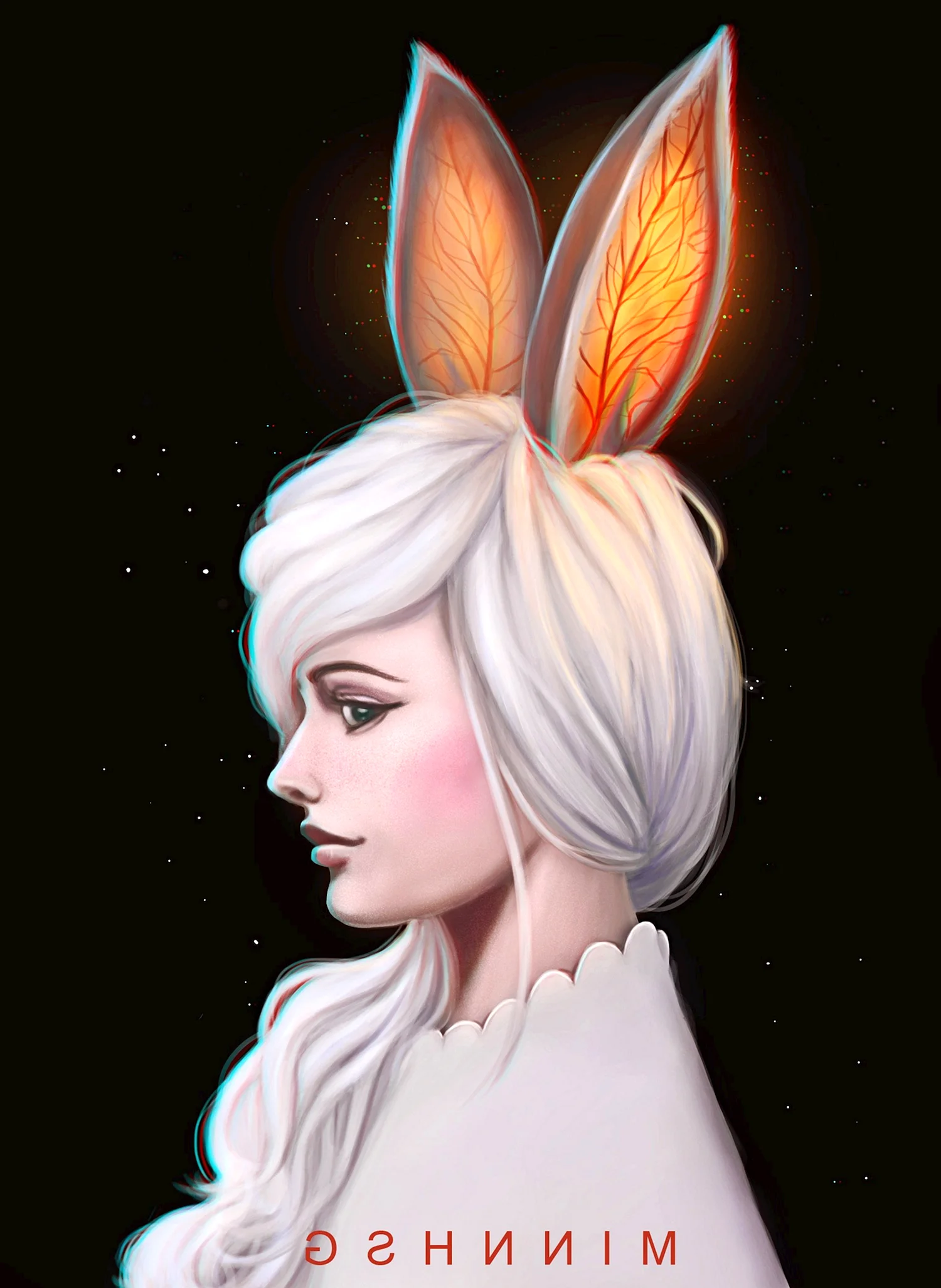 Девушка кролик
