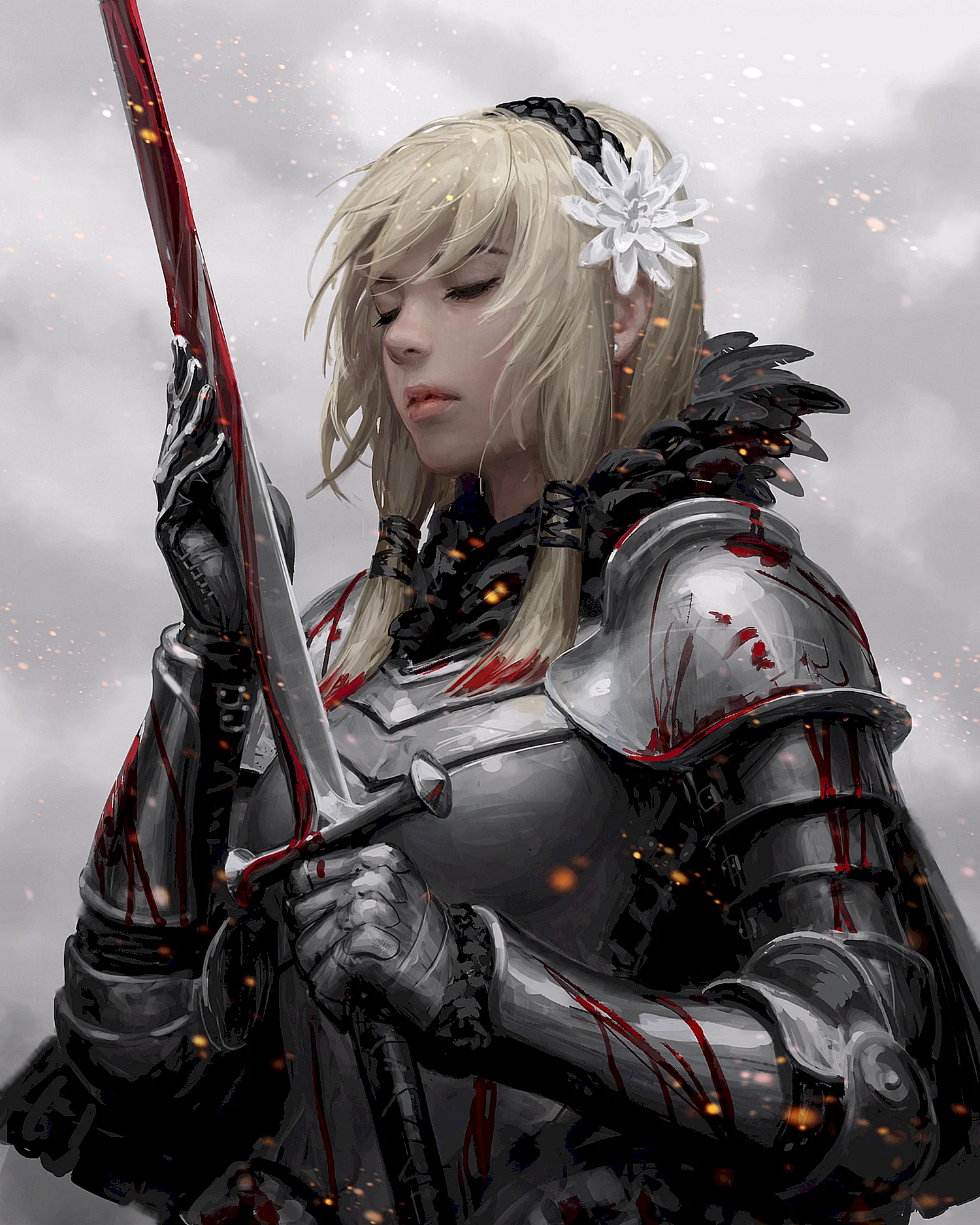 Девушка рыцарь
