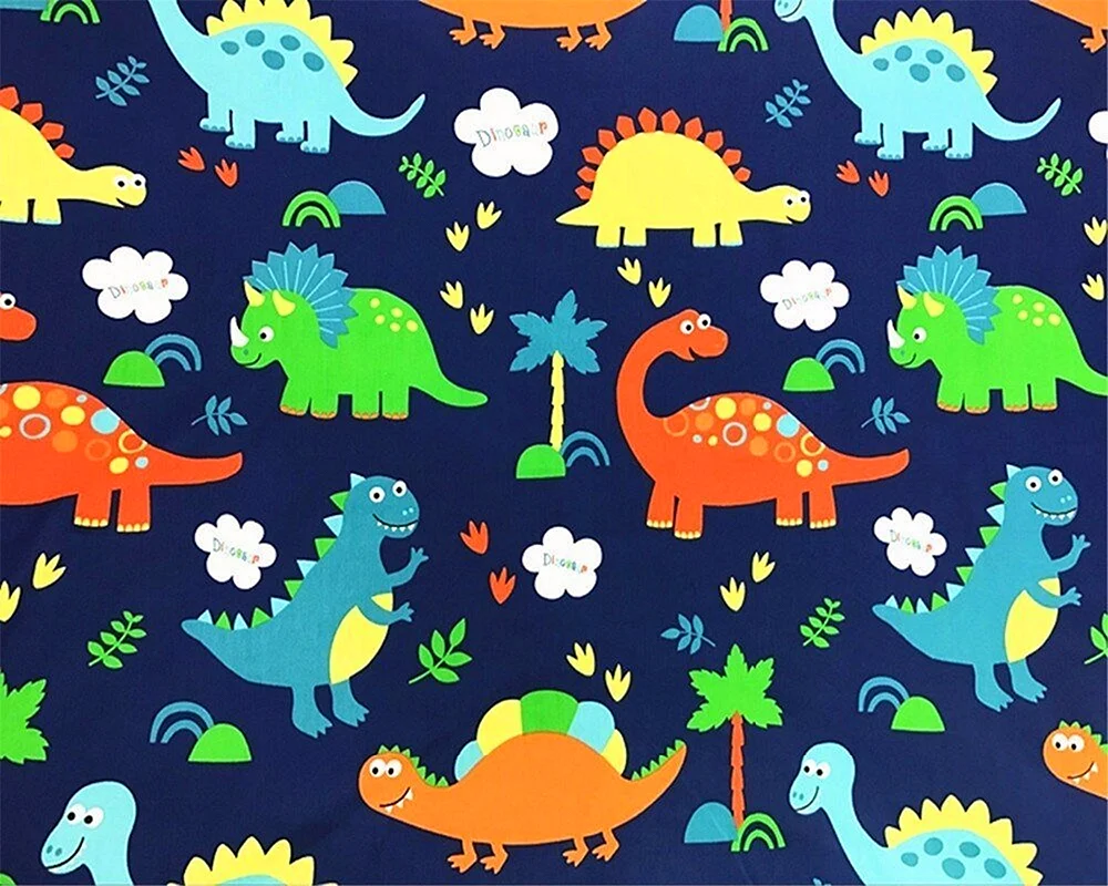 Динозавры для ткань детей