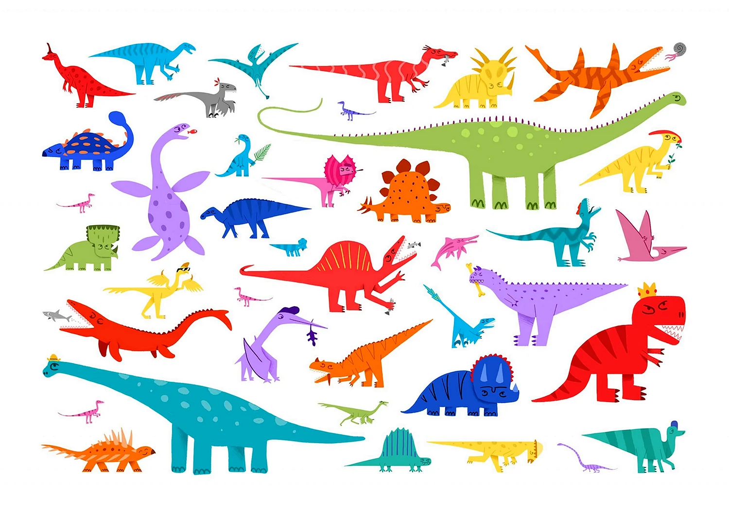Динозавры Постер