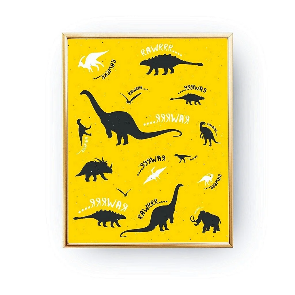 Динозавры Постер