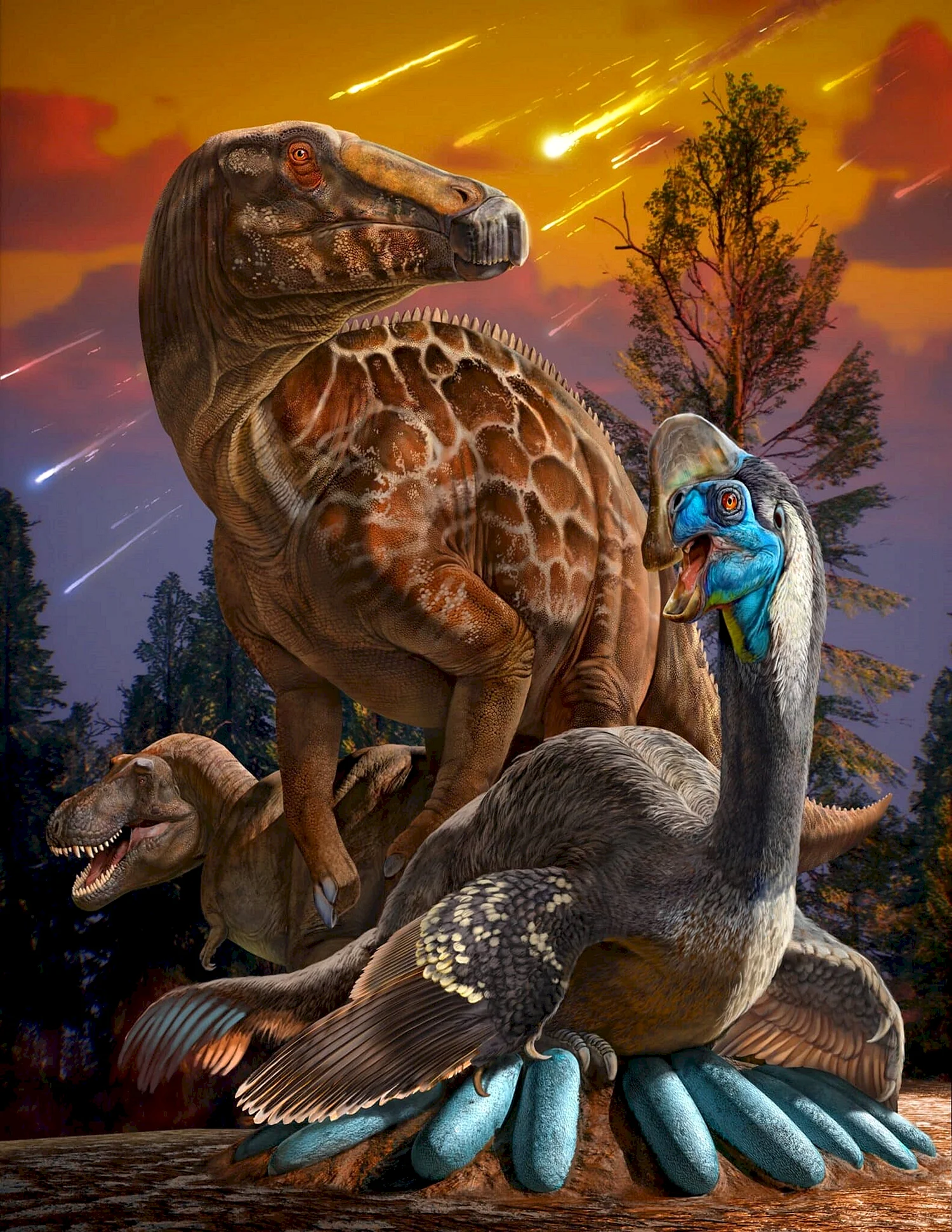 Динозавры вымерли