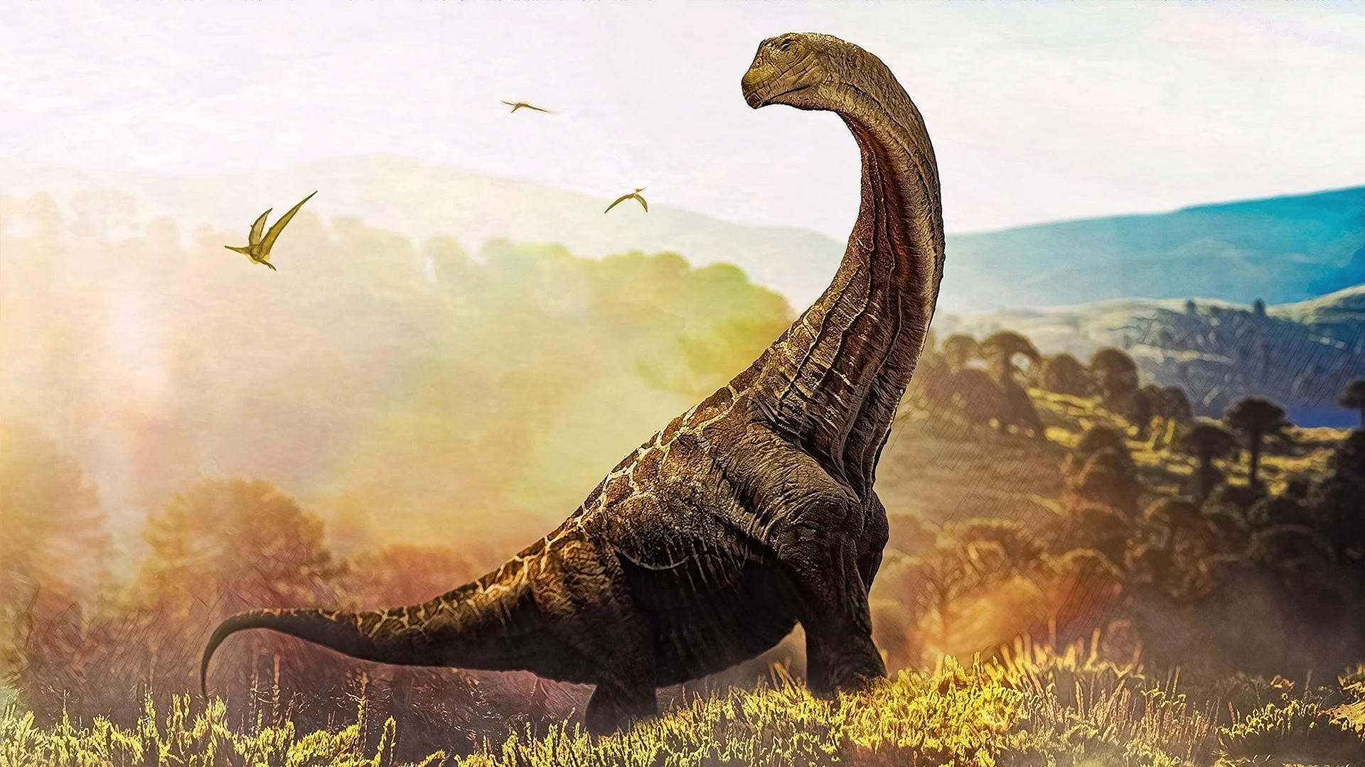 Диплодок Брахиозавр Спинозавр
