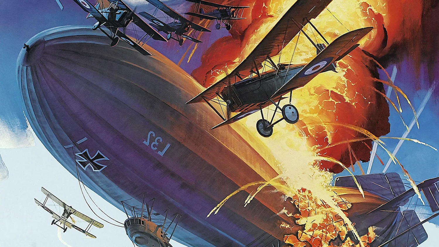 Дирижабль Цеппелин в 1 мировую войну