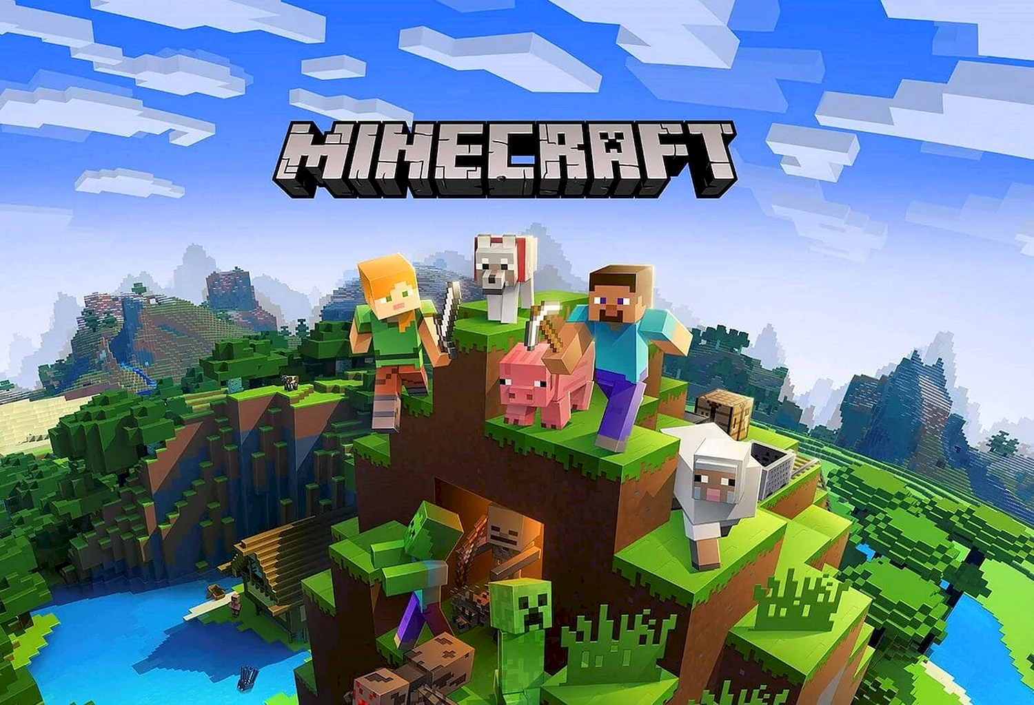Диск для Xbox 360 Minecraft