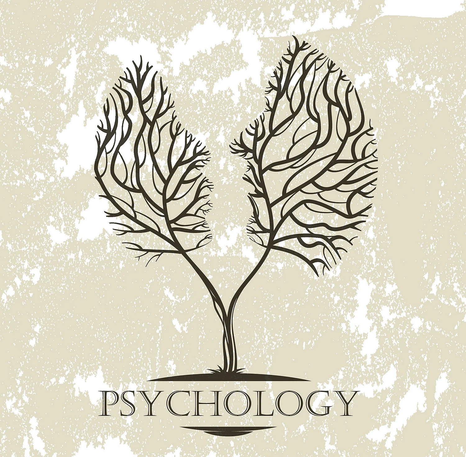 Дизайнерский логотип психология