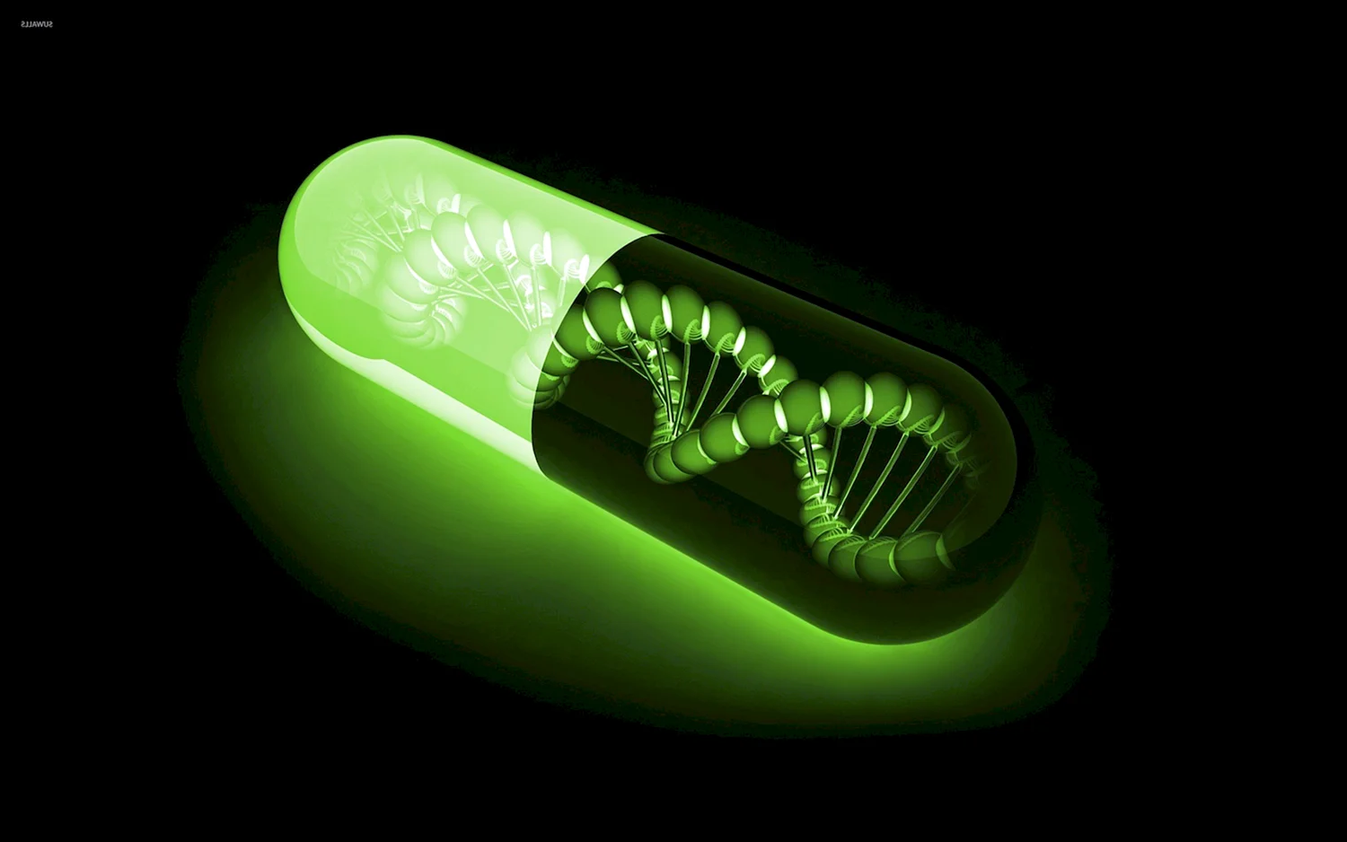 ДНК зеленая