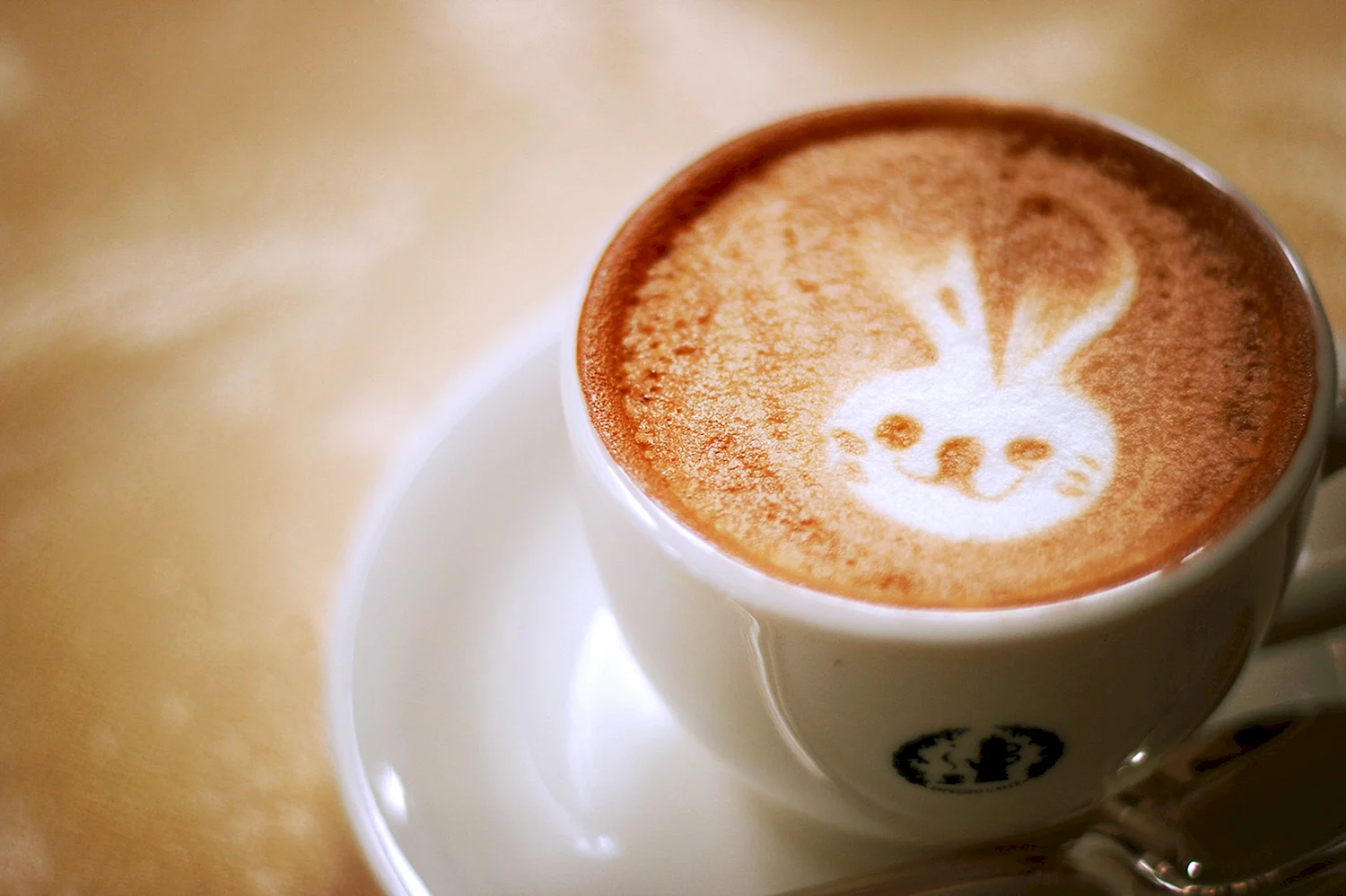Доброе утро кролик кофе