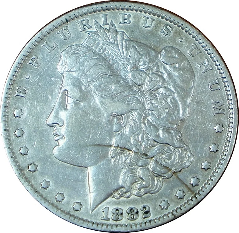 Доллар Моргана 1882 оригинал