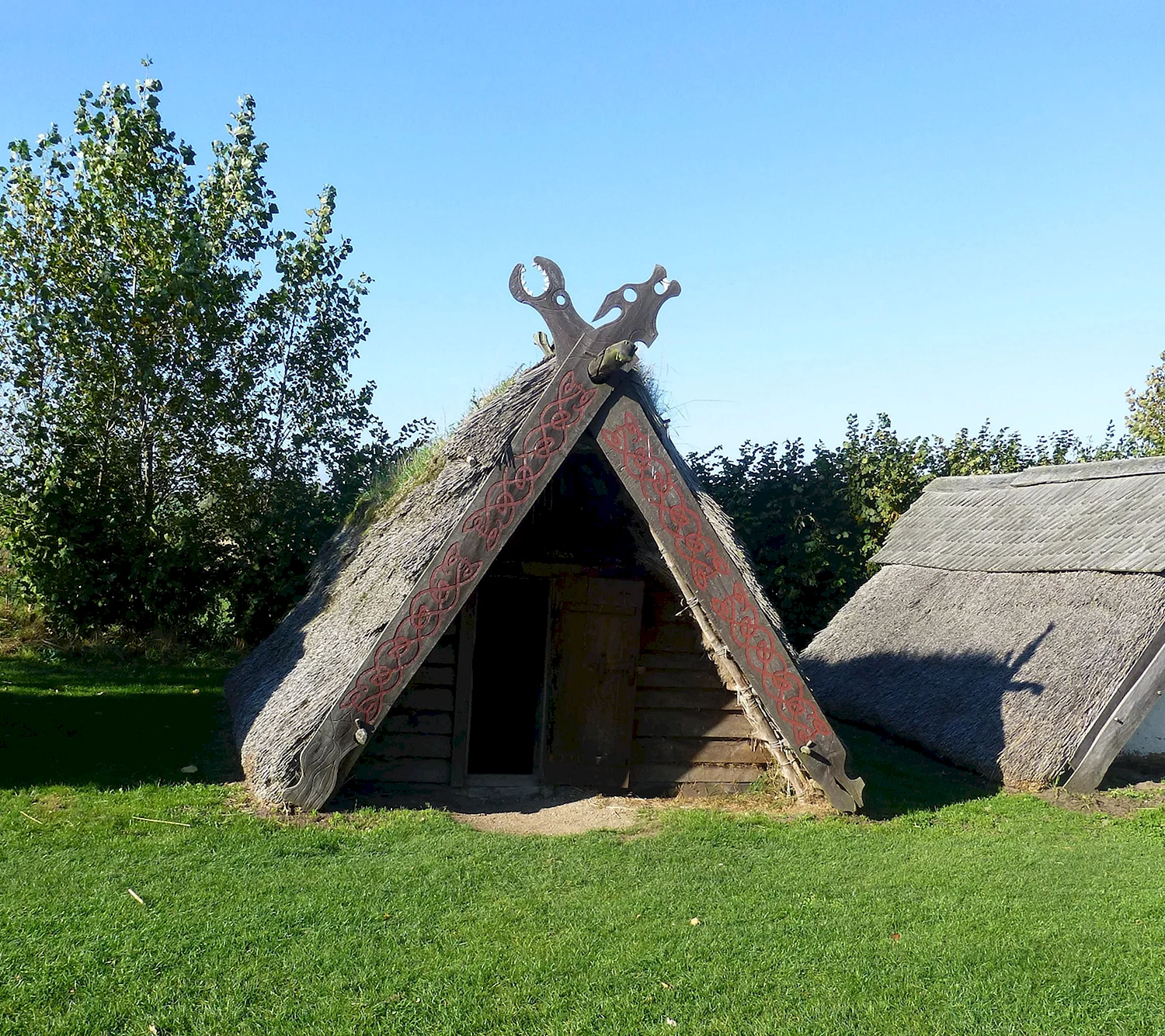 Дом избушка викингов скандинавы
