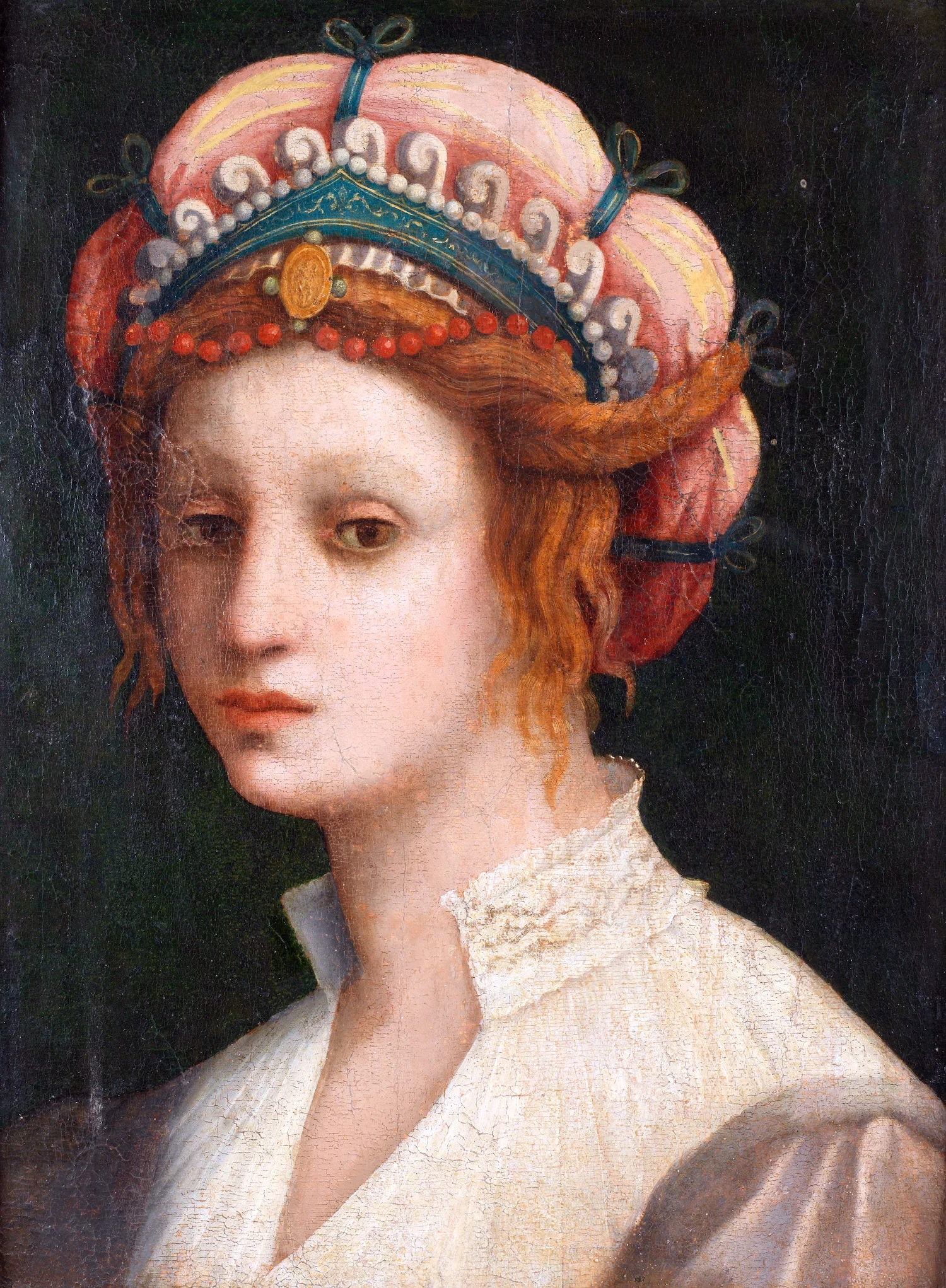 Доменико Венециано женский портрет