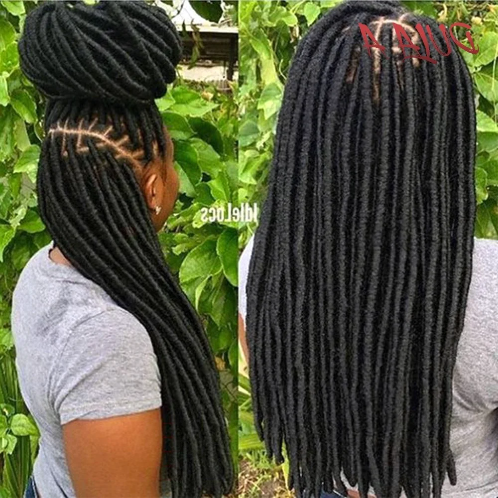 Dreadlocks Extensions straight Faux locs