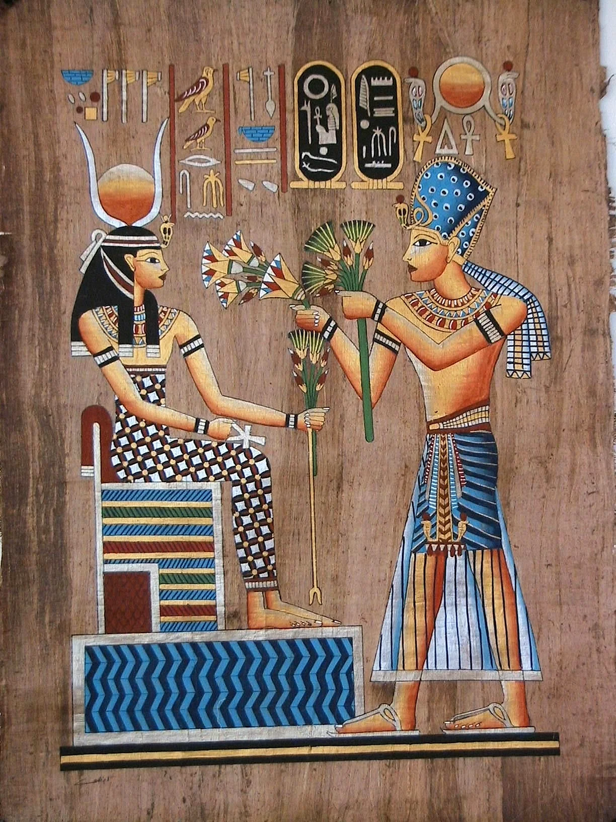 Древнеегипетский Папирус древний Египет