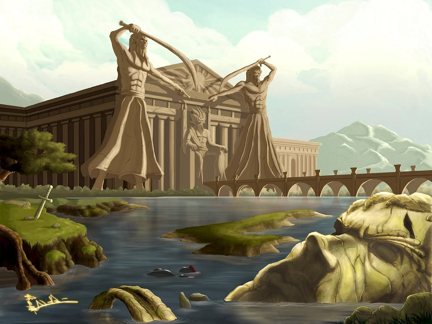 Древняя ггреция боги Олимп город