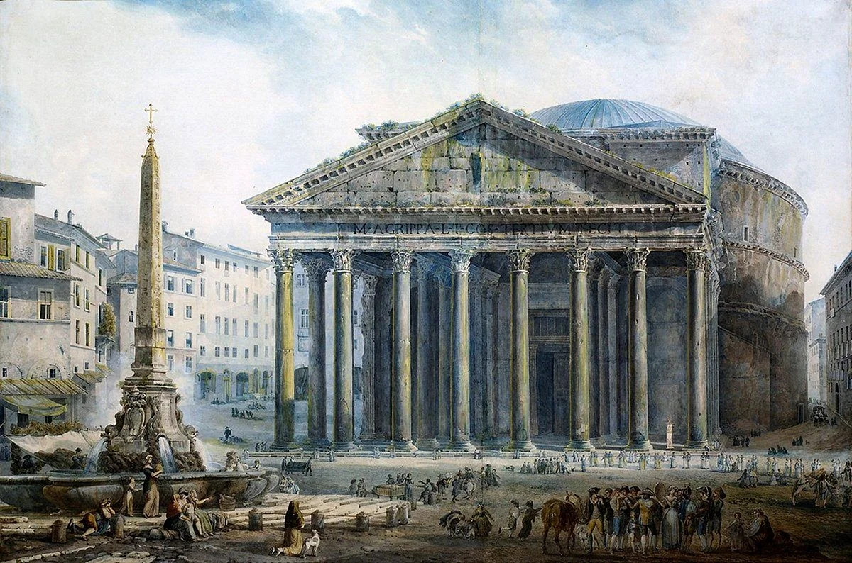 Древний Рим архитектура Пантеон