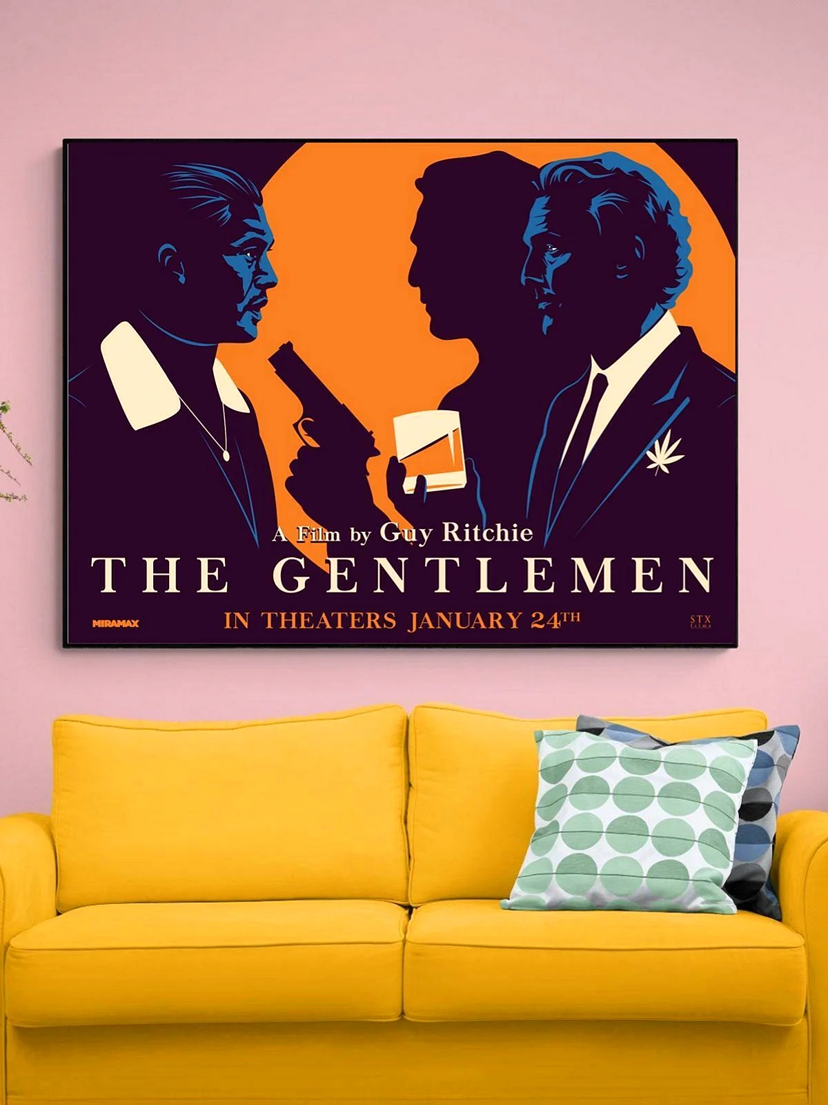 Джентльмены 2020 Постер