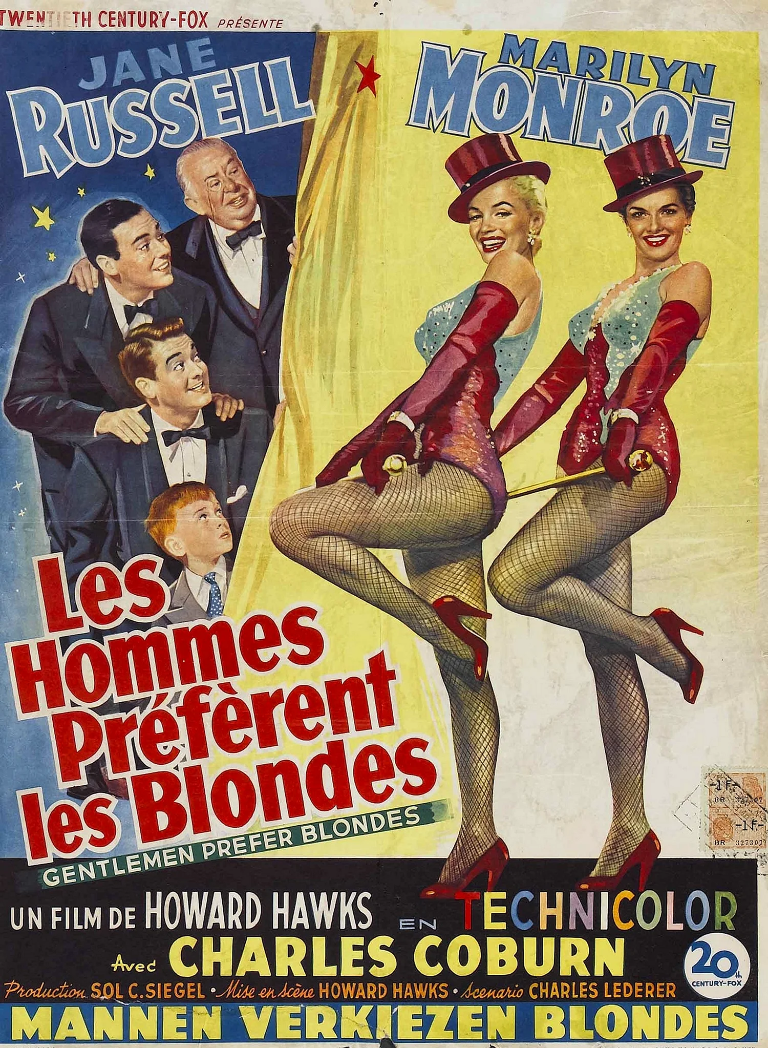 Джентльмены предпочитают блондинок Gentlemen prefer blondes (1953)