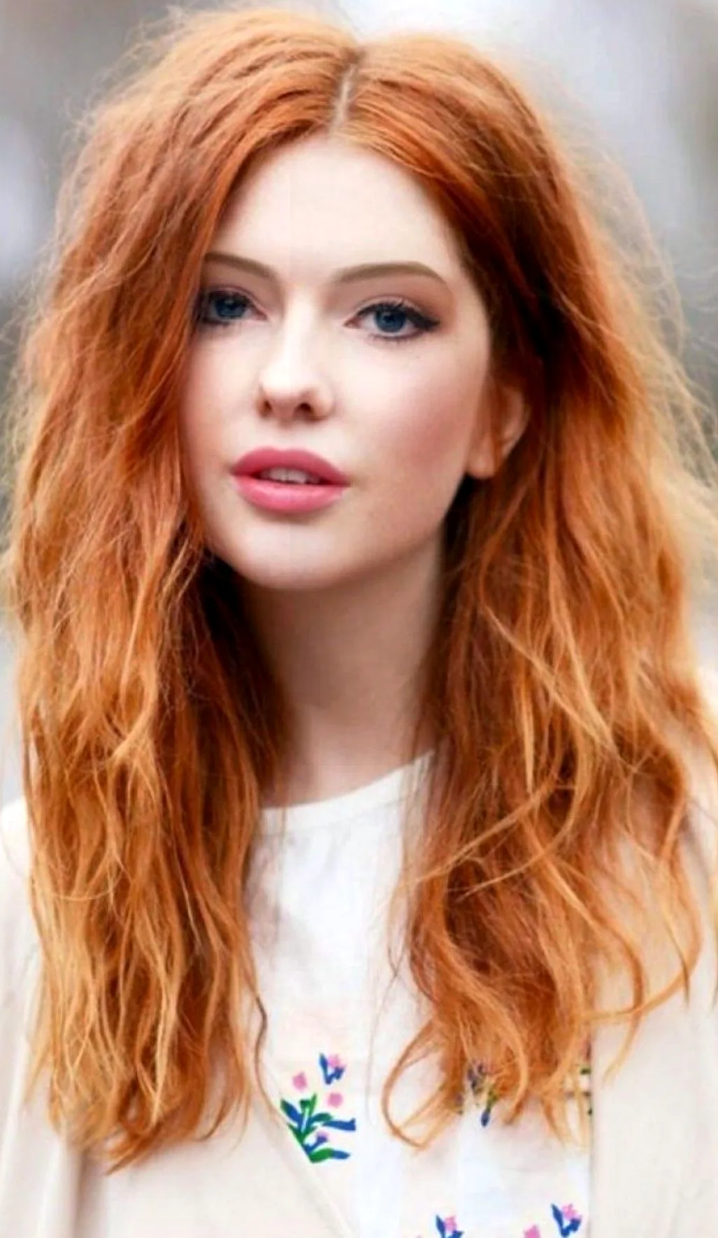 светло рыжий оттенок волос фото