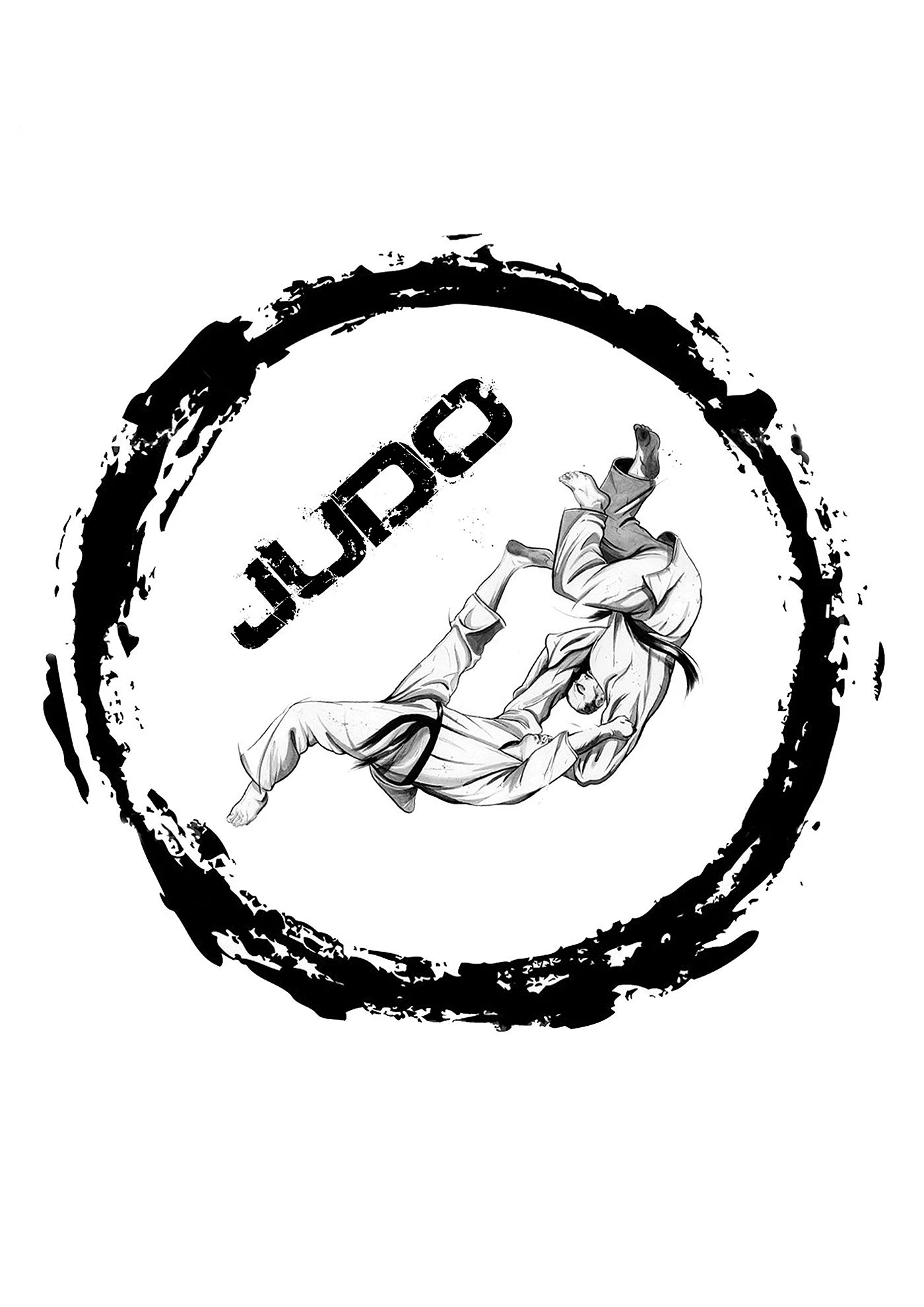 Дзюдо эмблема