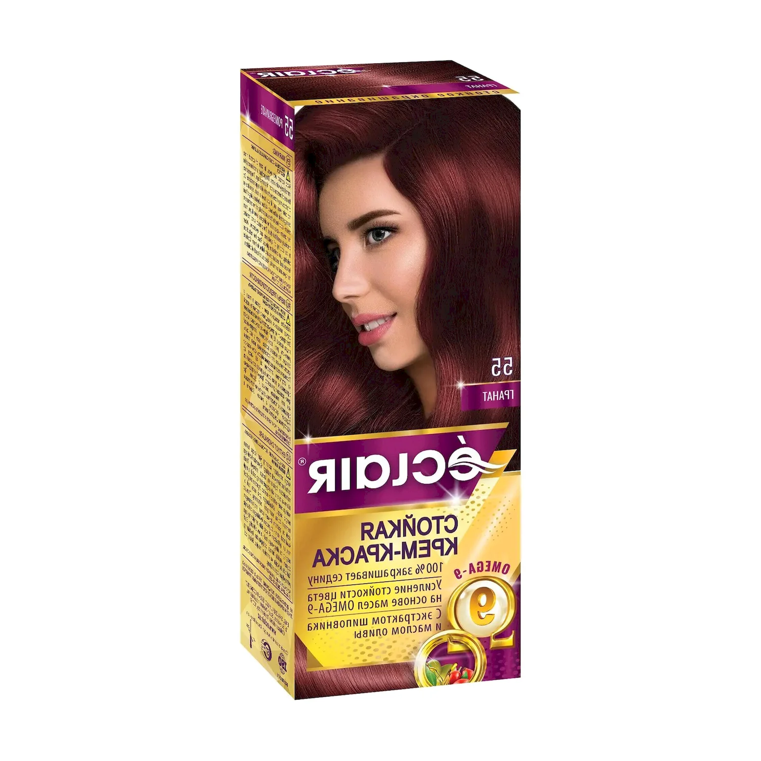 Eclair стойкая крем-краска для волос с маслом 
