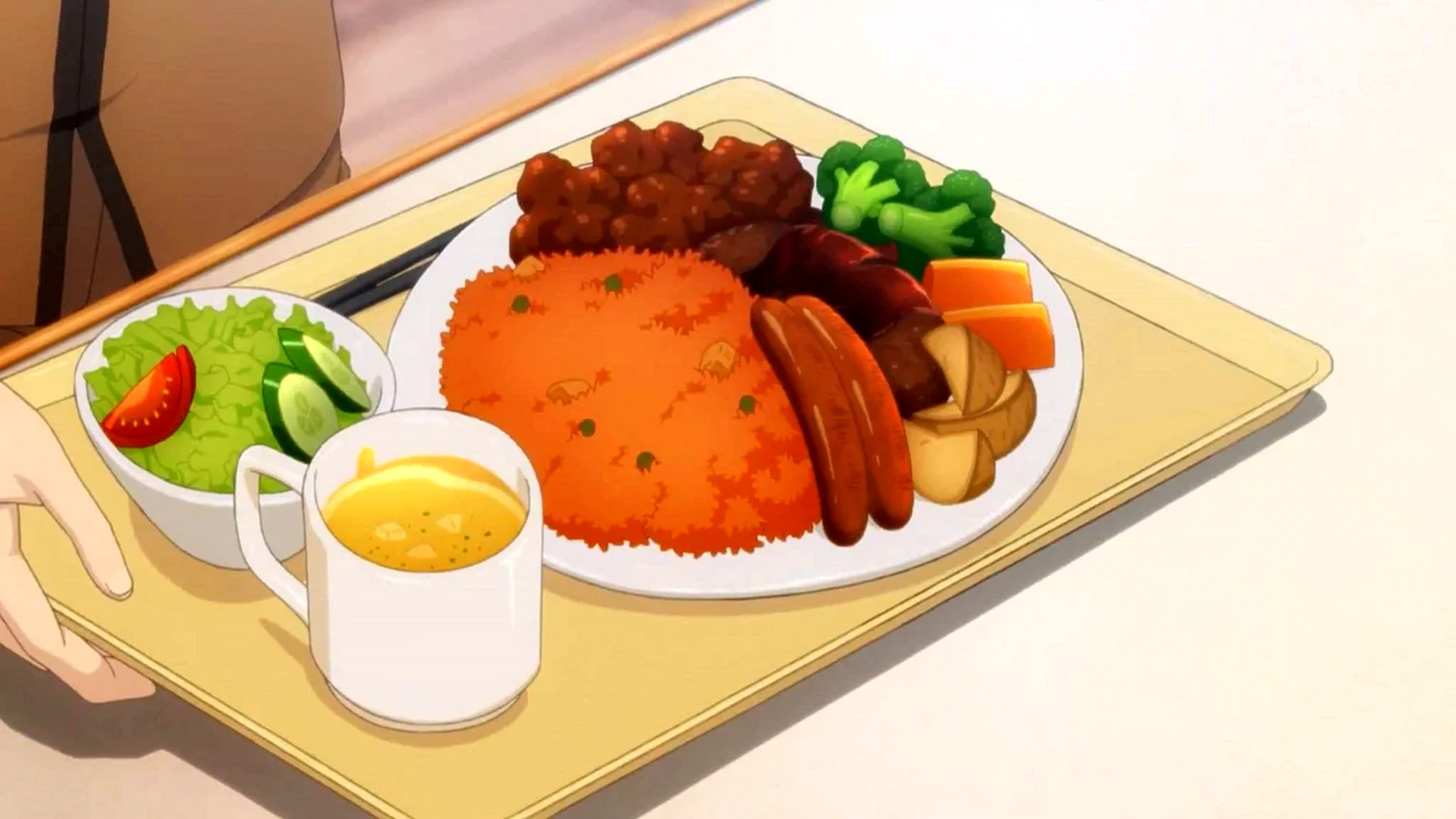 Еда из аниме