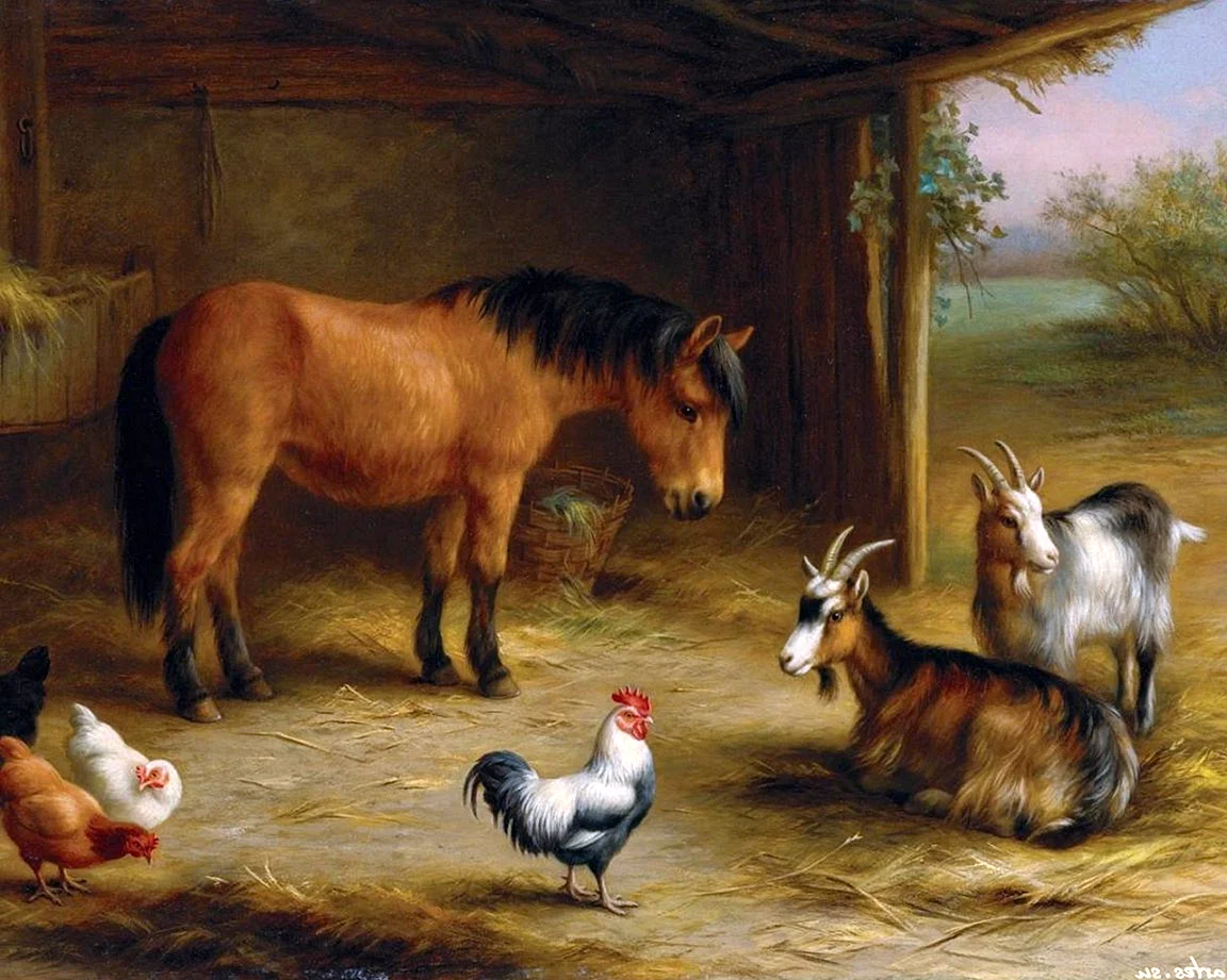 Эдгар Хант картины с лошадьми