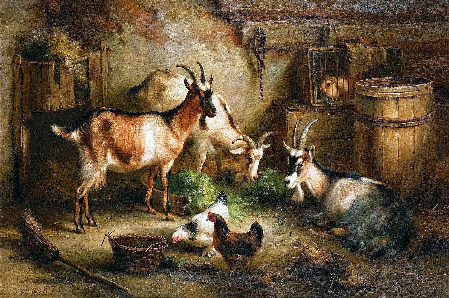 Эдгар Хант картины с лошадьми