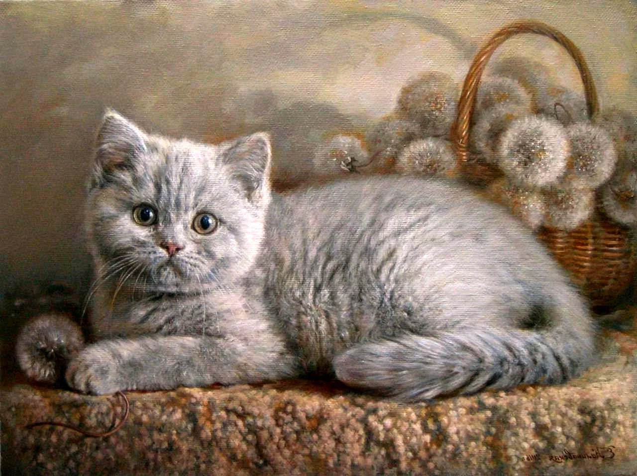 Екатерина Калиновская художник кошки