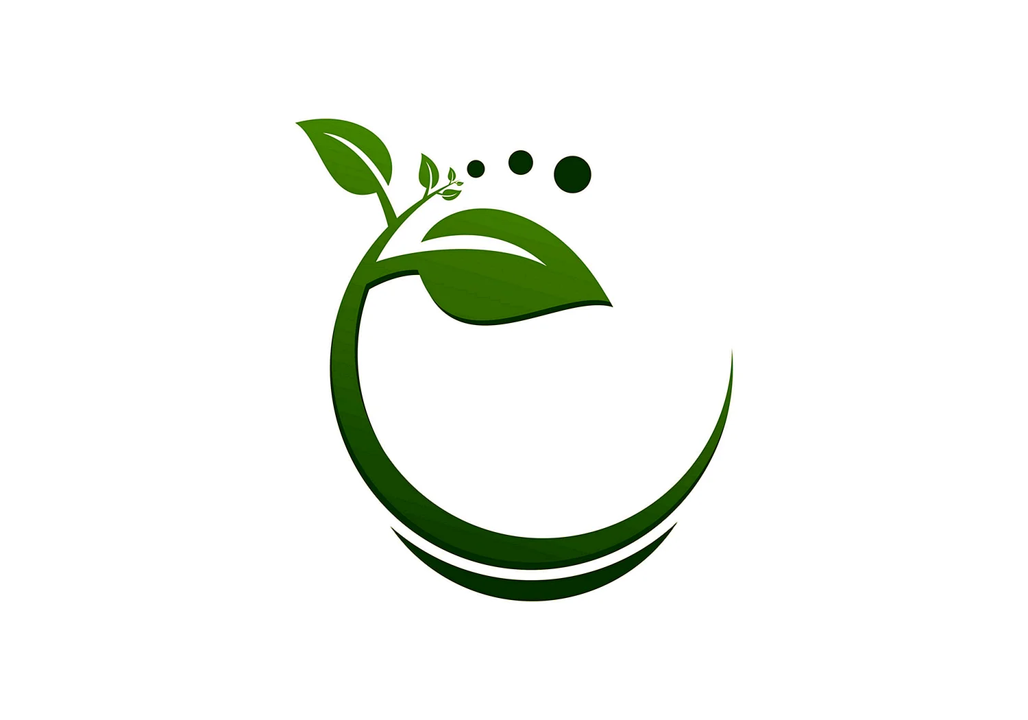 Экологичный логотип