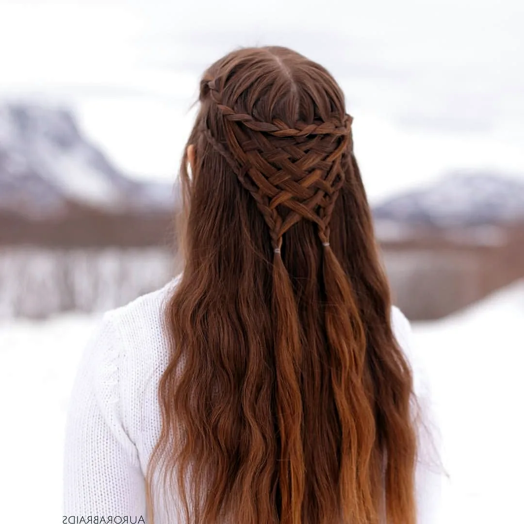 Эльфийские прически на длинные волосы косы