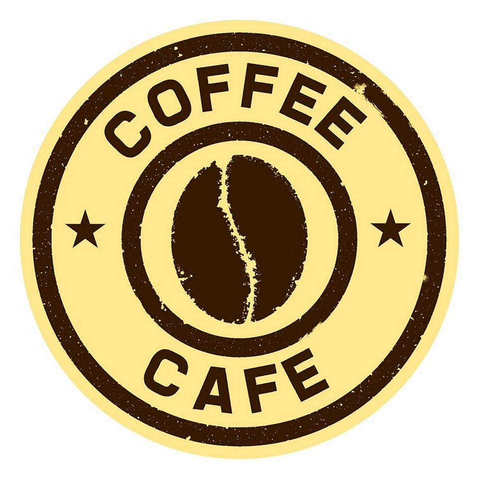 Эмблема кофейни