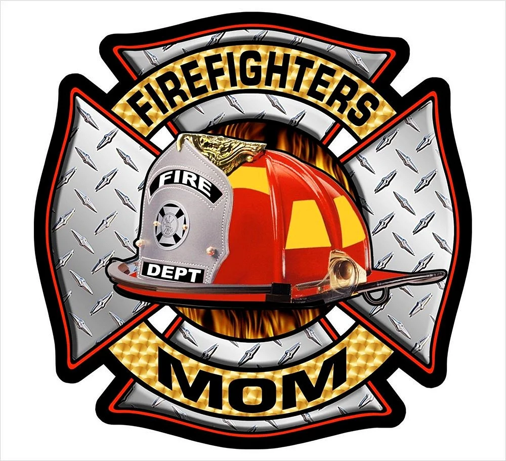 Эмблемы на машинах пожарных Америки