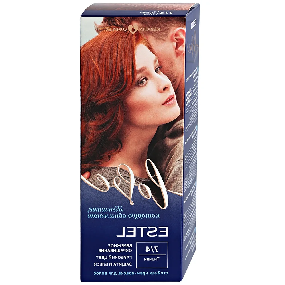 Estel Love стойкая крем-краска для волос, 7/4 Тициан
