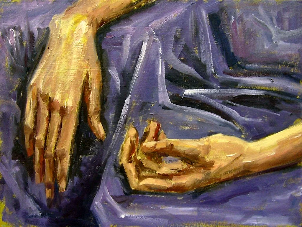 «Этюд рук» (1860)