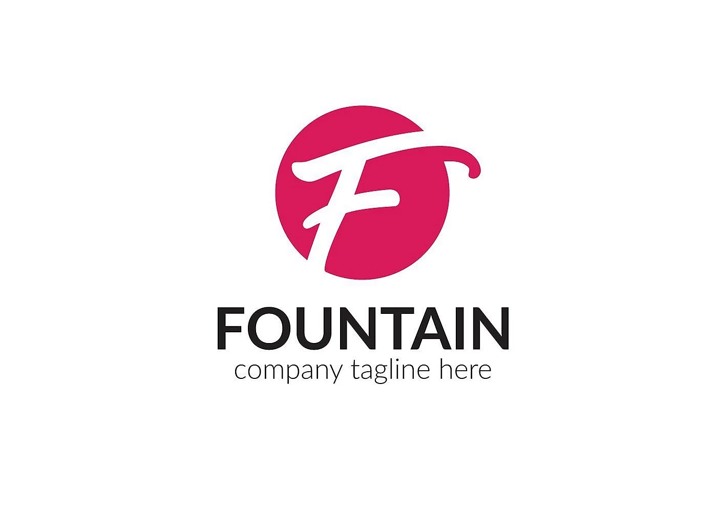 F лого