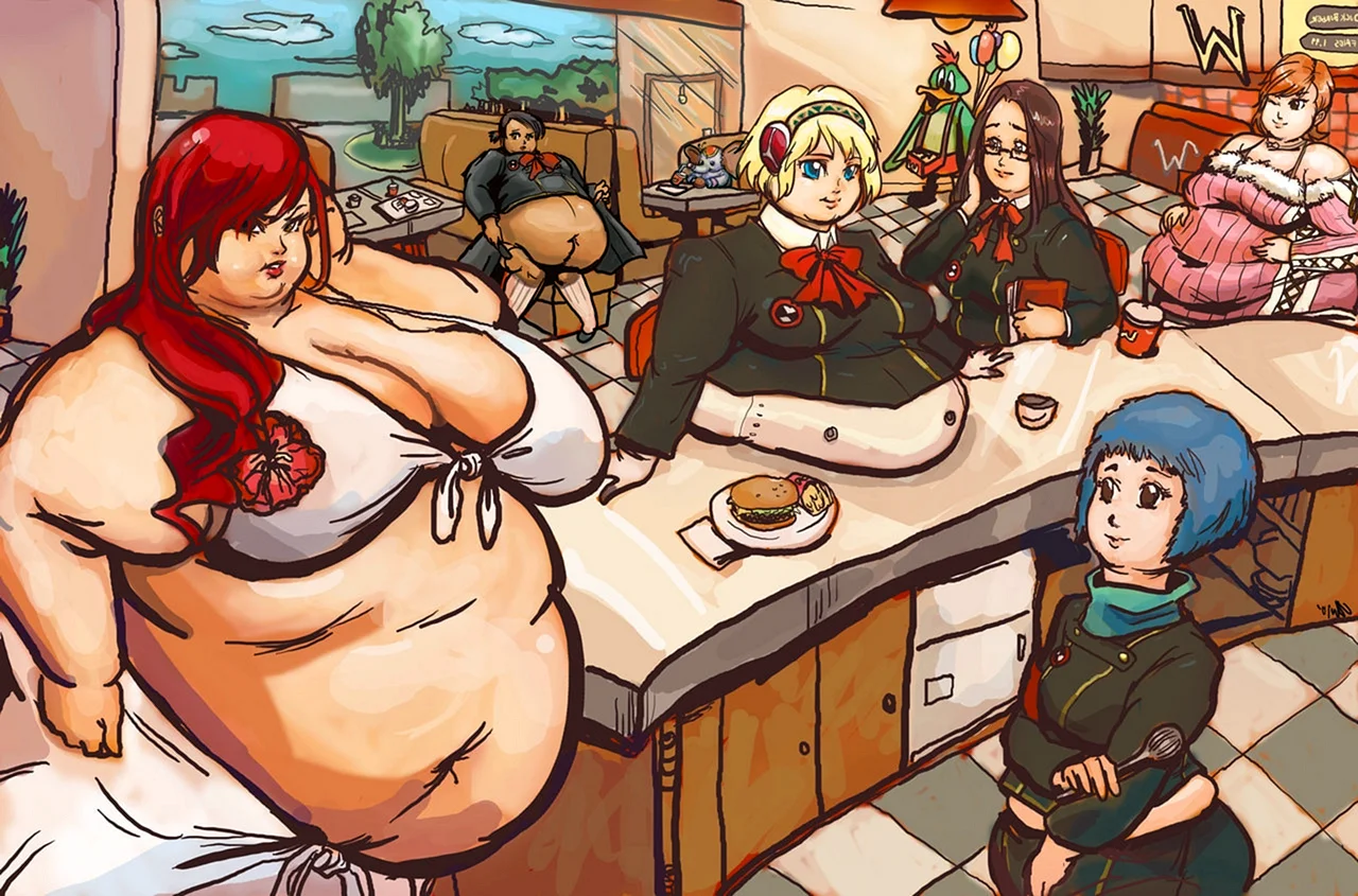 Fat anime Weight gain Урарака