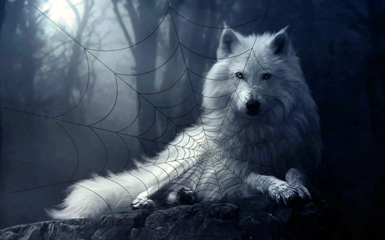 Фенрир белый волк