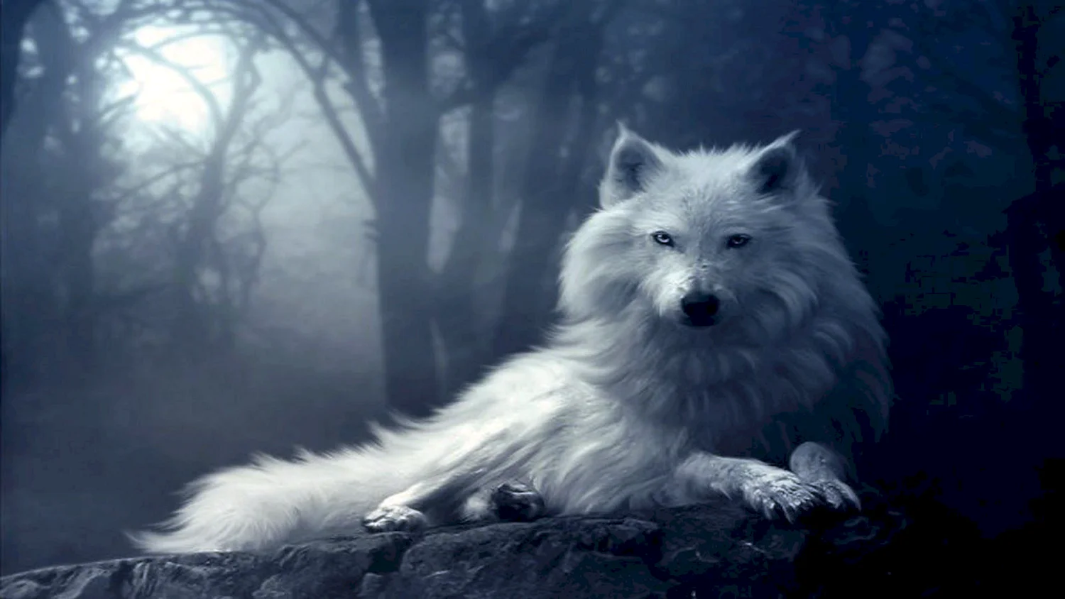 Фенрир белый волк