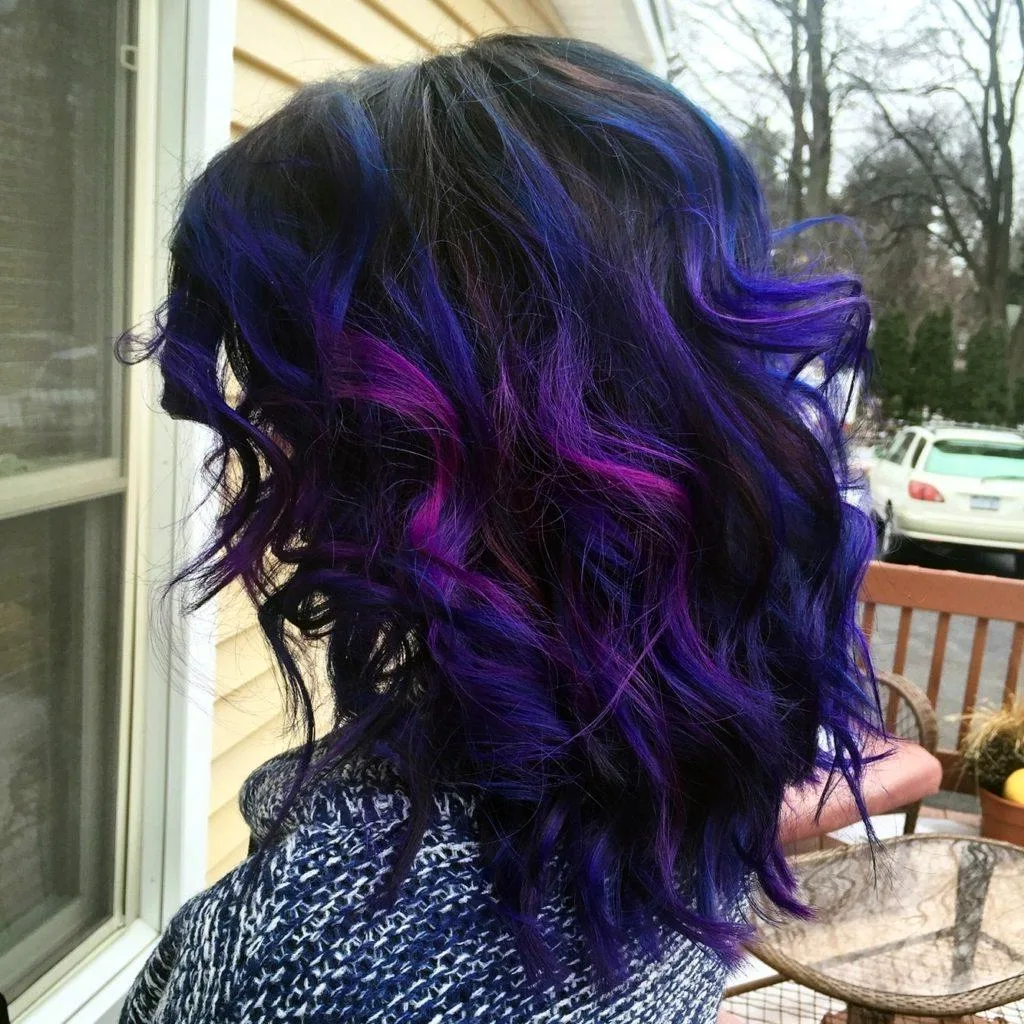 Феофилов с фиолетовыми волосами