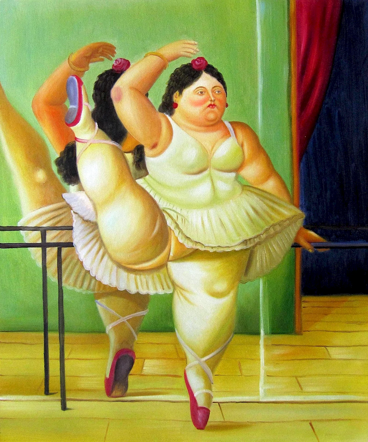 Фернандо Ботеро балерина