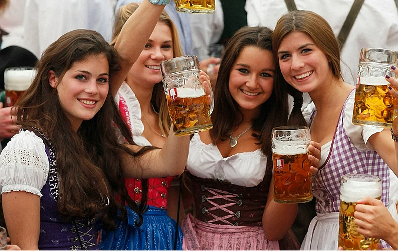 Фестиваль пива в Германии Октоберфест