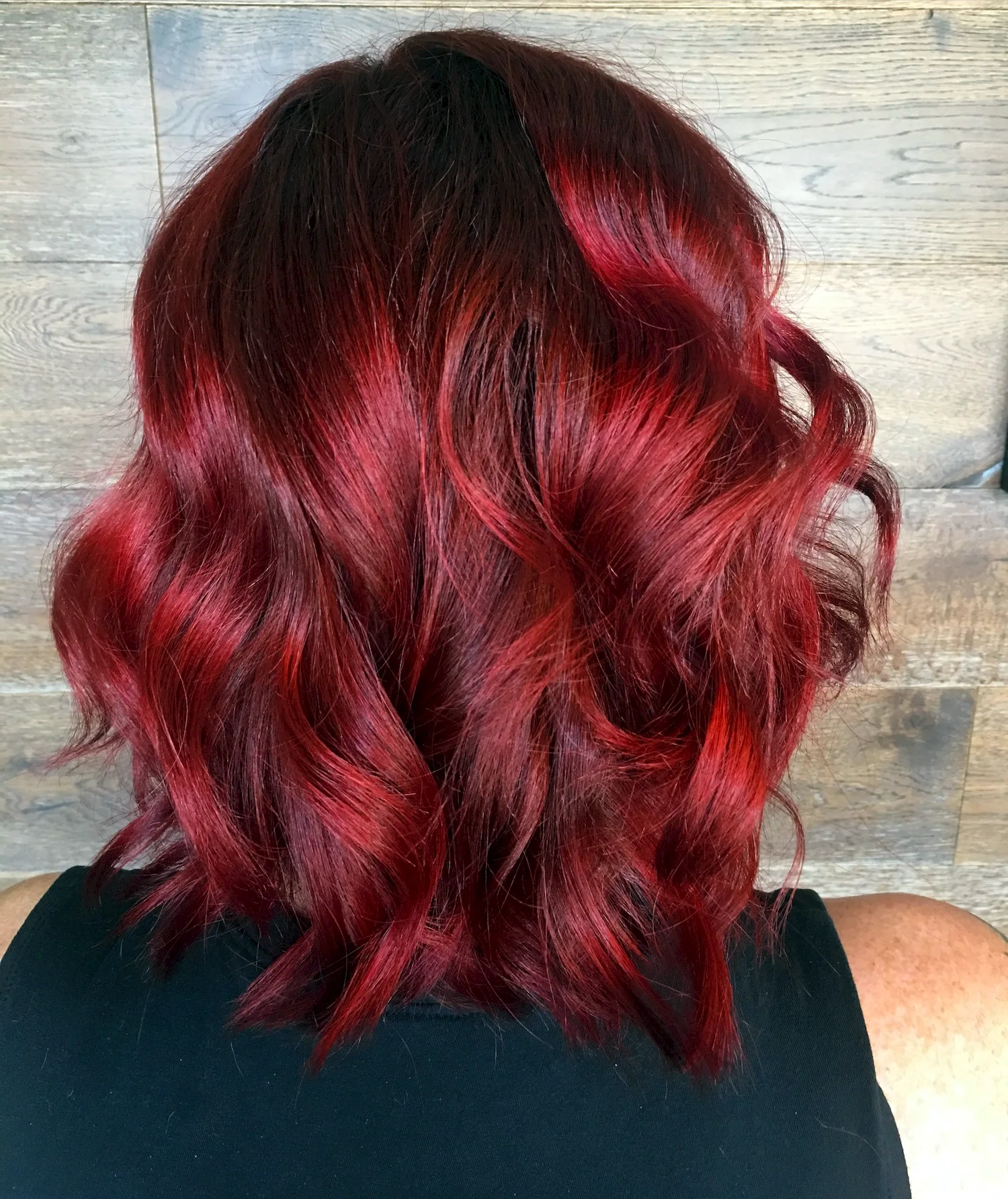 Fiery Red цвет волос