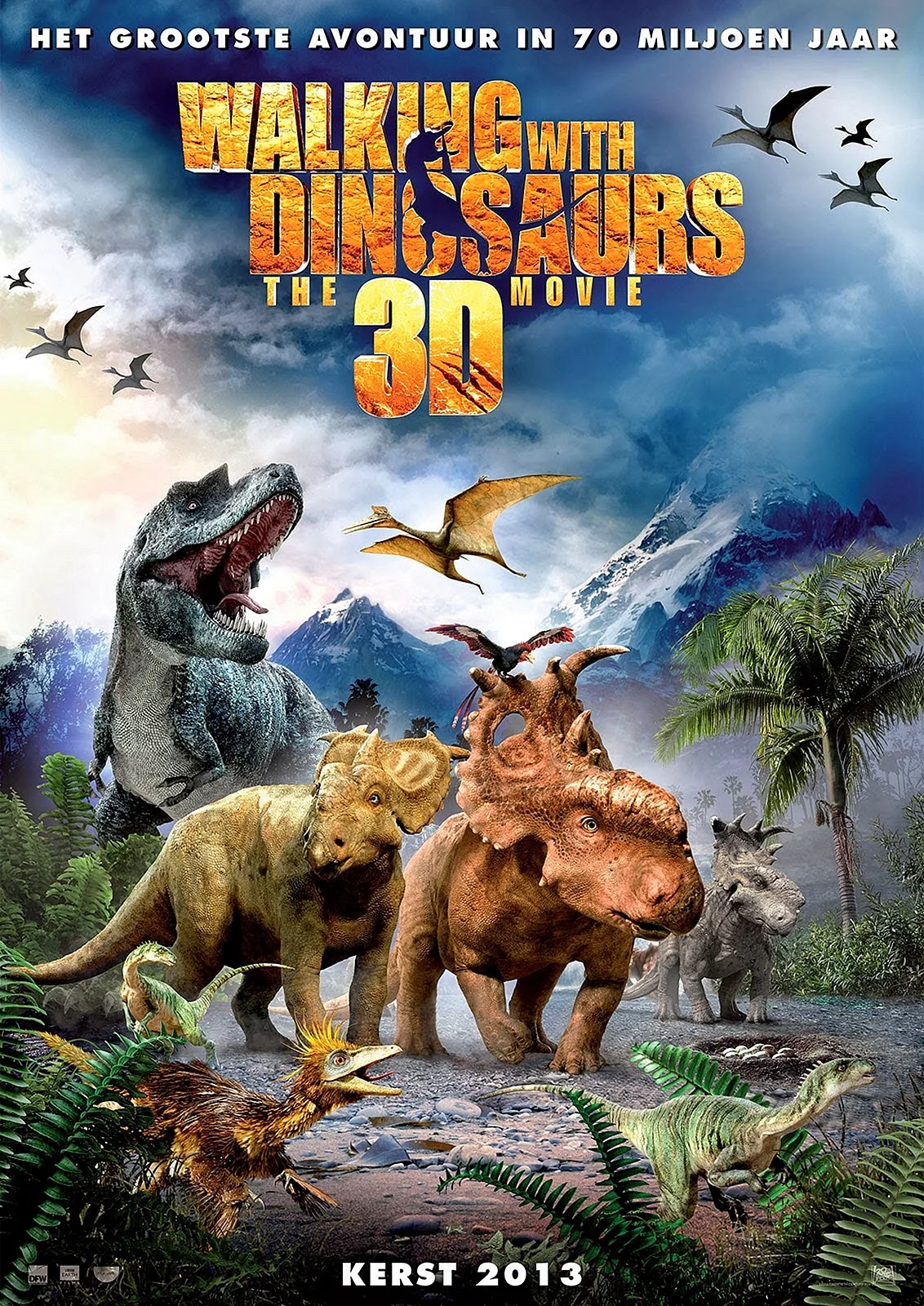 Фильм прогулки с динозаврами 3d